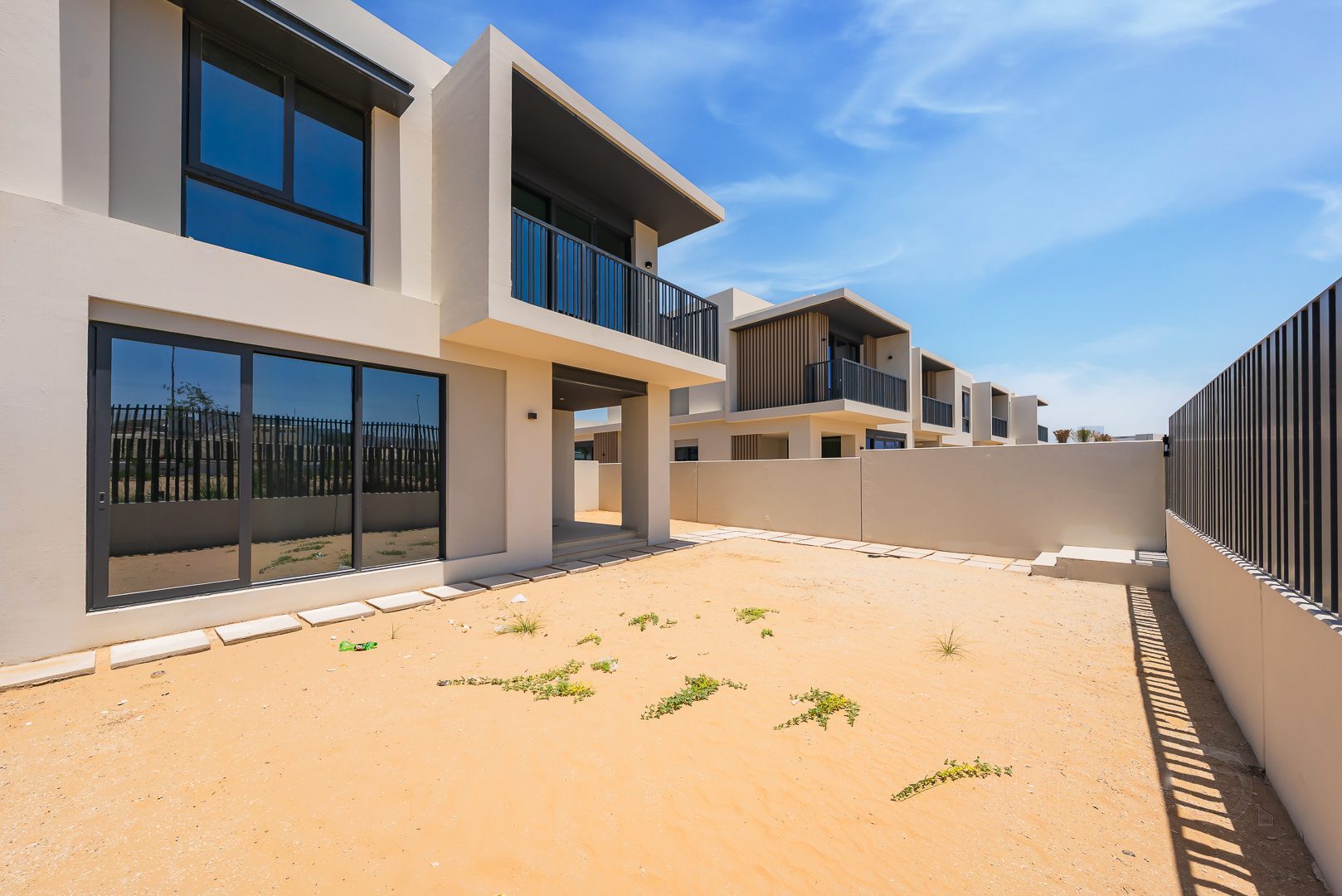 4-bed townhouse and private garden in Jebel Ali Village, Dubai, photographed September 2026